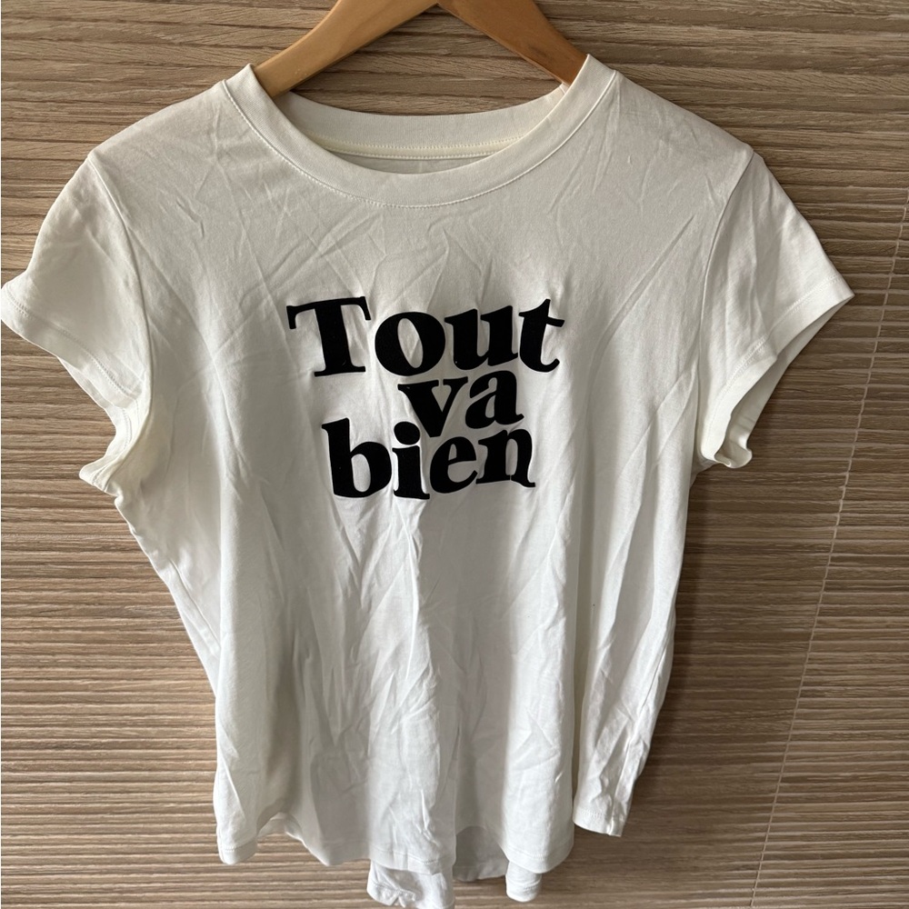 Zadig & Voltaire graphic “Tout va bien” Tee